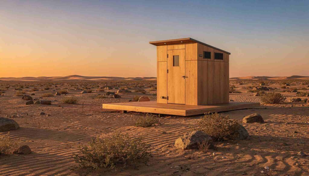 בניית שירותים אקולוגיים